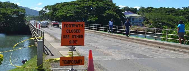 Labasa bridge repairs underway due cracked deck and steel corrosion 