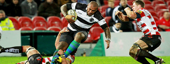 Nadolo and Naholo combination help Barbarians thump Gloucester 