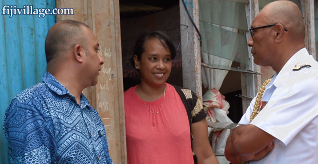 Rear Admiral Naupoto confirms that the RFMF will provide the manpower to fix and complete Janifa Bibi’s house