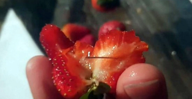 Australia's strawberry scare spreads as needles found in New Zealand