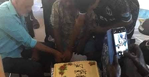 30 people spend their Father's Day with residents of Golden Age Home in Lautoka