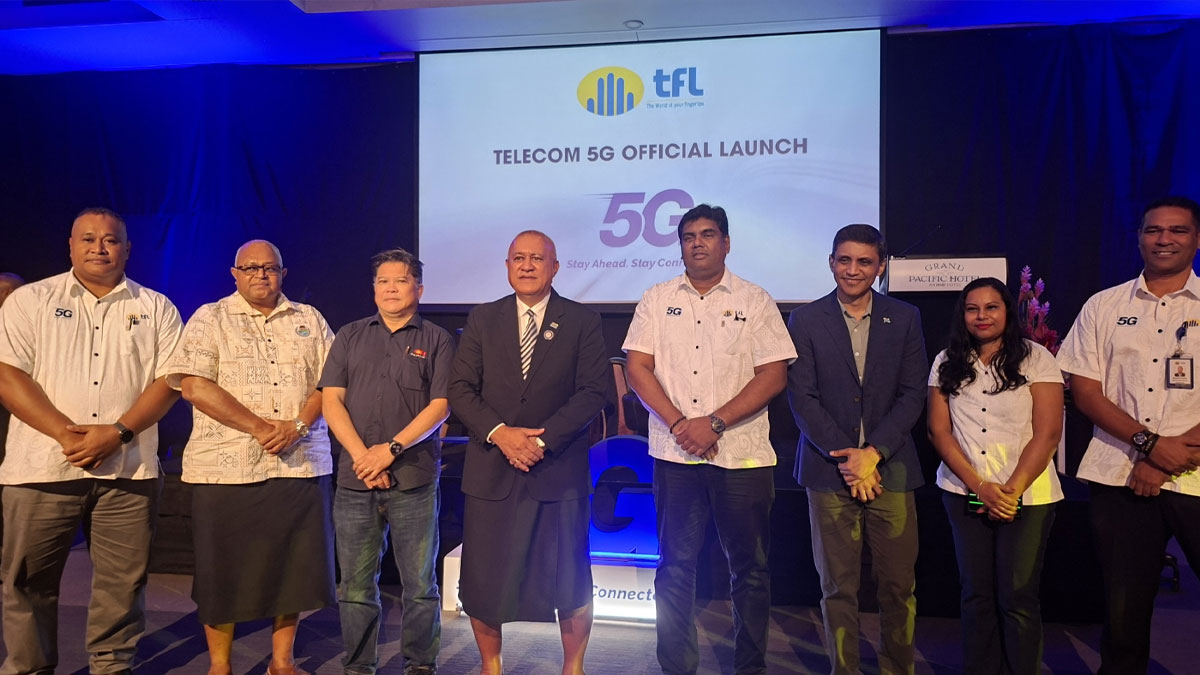 Fiji enters a new digital era as Telecom Fiji launches 5G network
