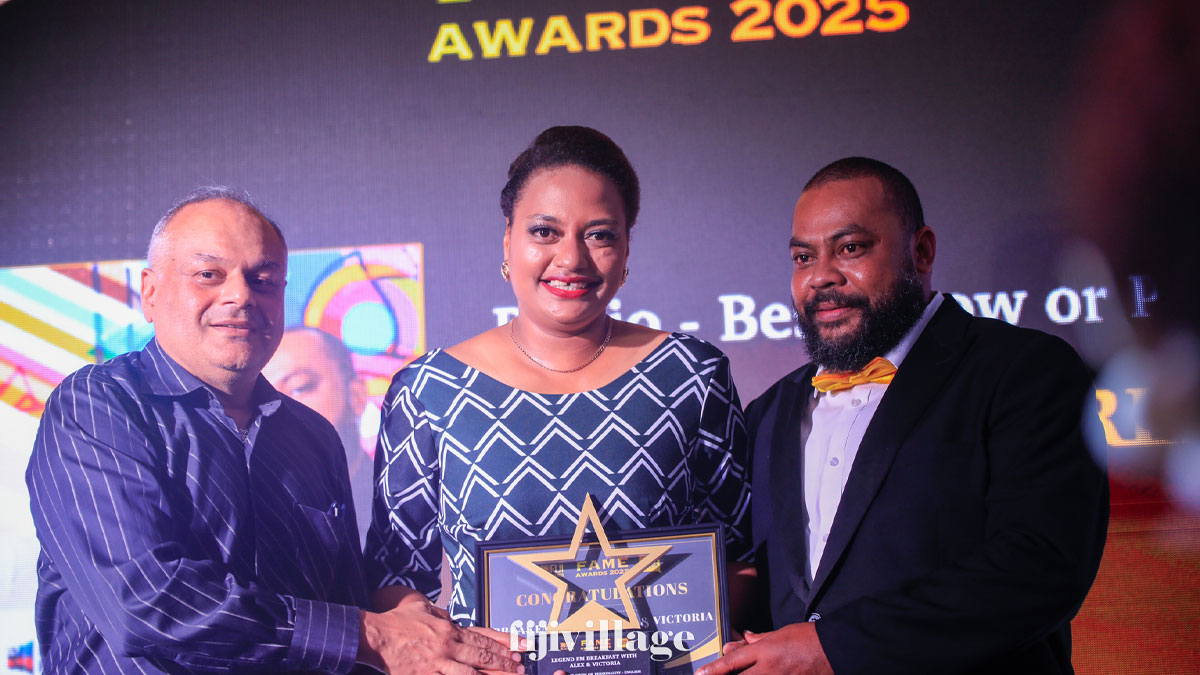 Legend FM hosts Alex and Victoria take top radio honour at FAME Awards