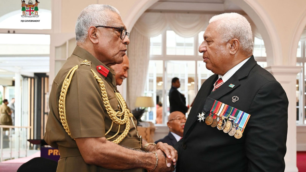 Bainimarama attends President's reception