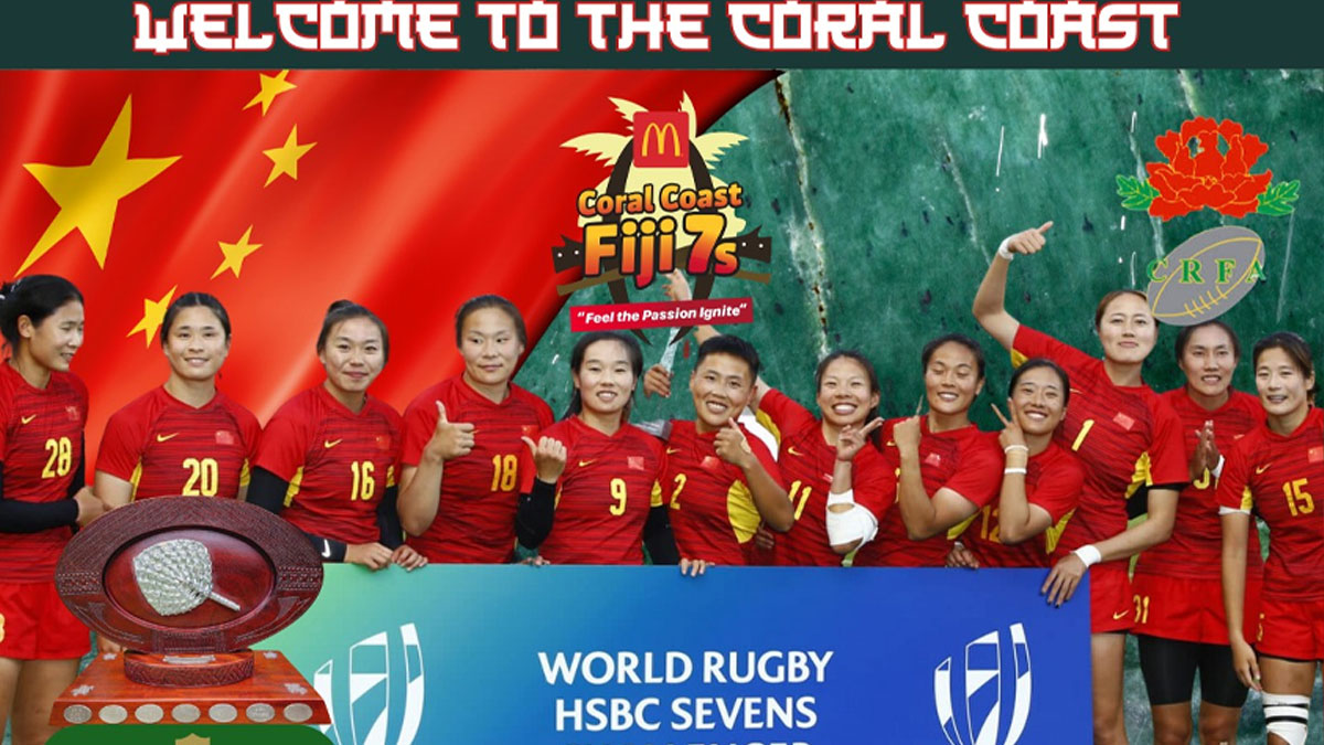 Chinese women's 7s team confirmed for 2026 Coral Coast 7s