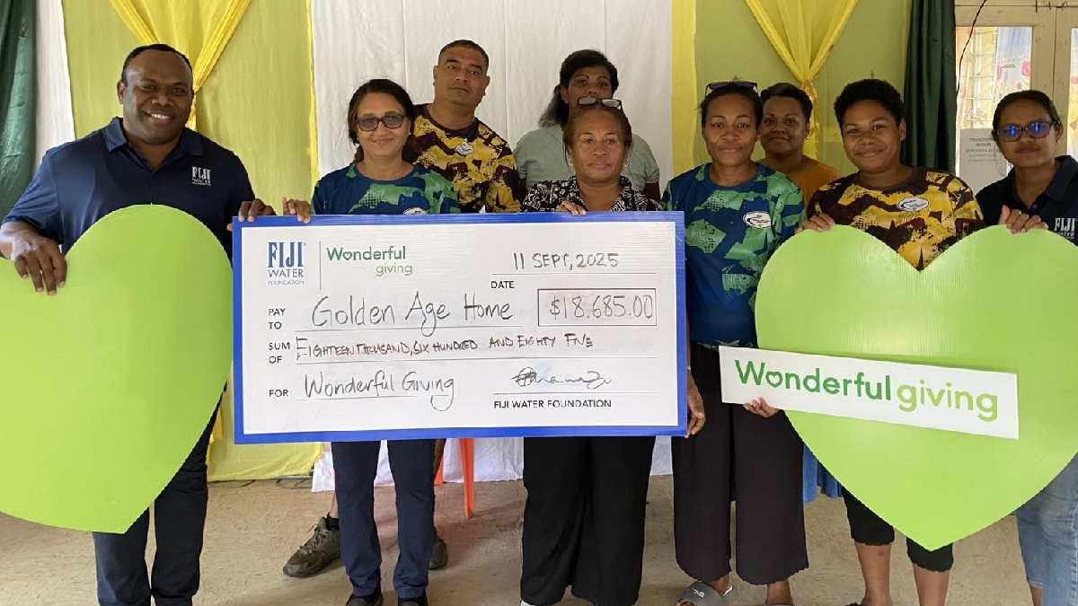 FIJI WATER FOUNDATION DONATES OVER $301,000 TO 62 LOCAL CHARITIES