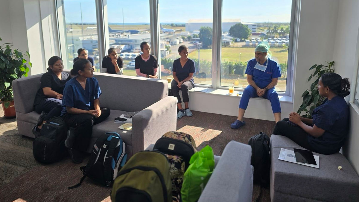 UniFiji medical students gain rare access to live heart surgeries at PSH