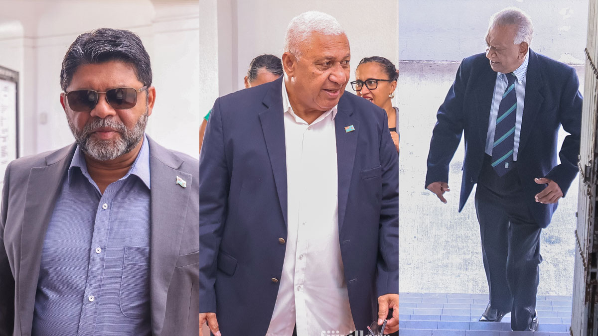 Bainimarama, Sayed-Khaiyum and Dr Sharma trial starts, 26 State witnesses to take stand