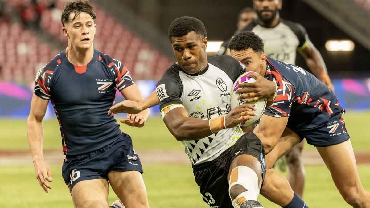 NY 7s: Fiji beat Great Britain 24-19 to keep Series title hopes alive