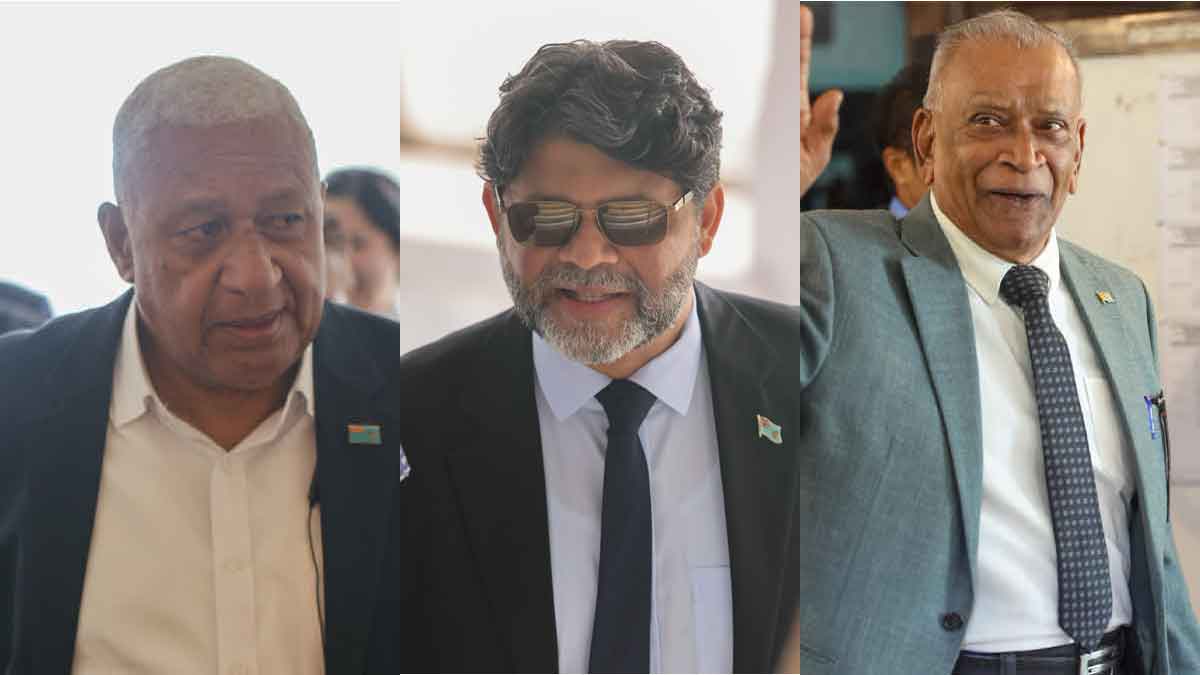 Bainimarama, Sayed-Khaiyum and Dr Sharma's video recorded interview submitted as evidence today