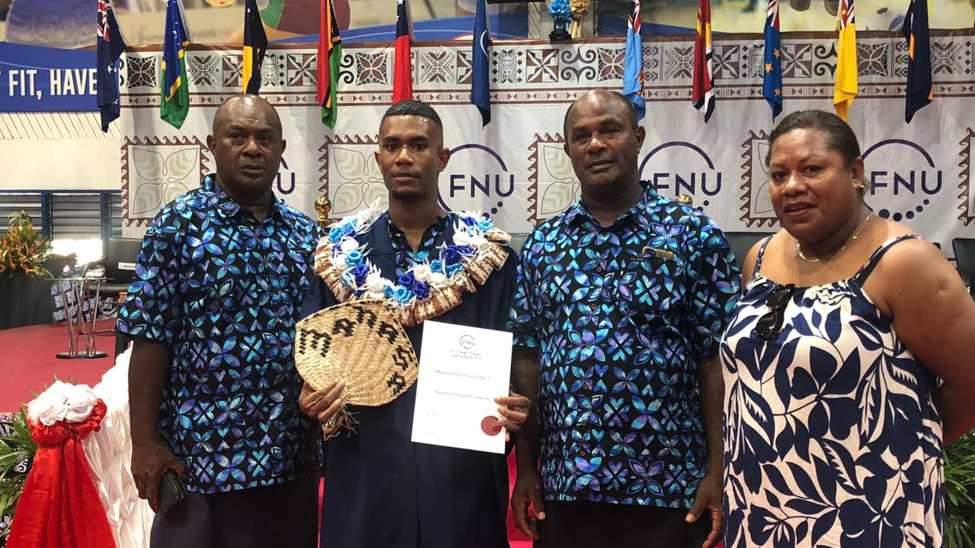 FNU graduate pays tribute to late mother after emotional journey