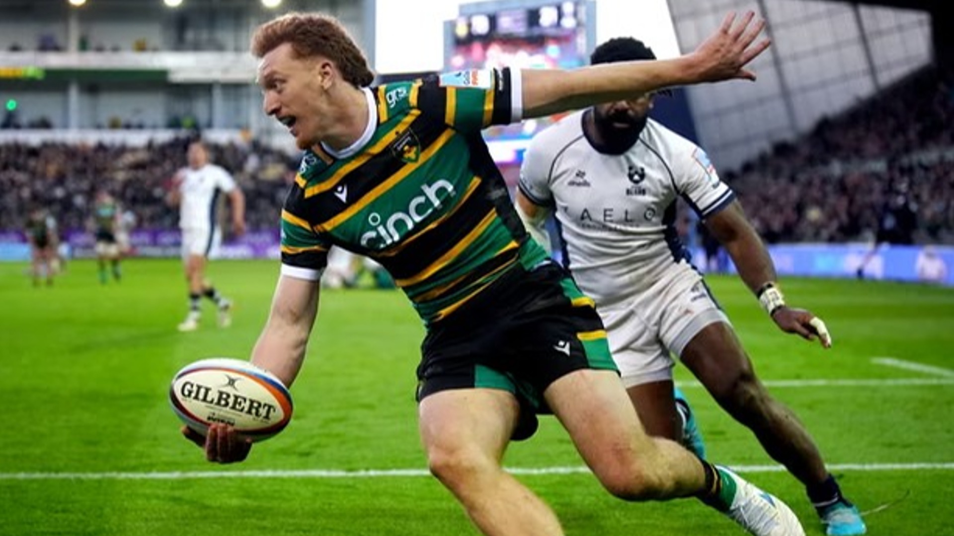 Northampton Saints thrash Bristol Bears 94-33