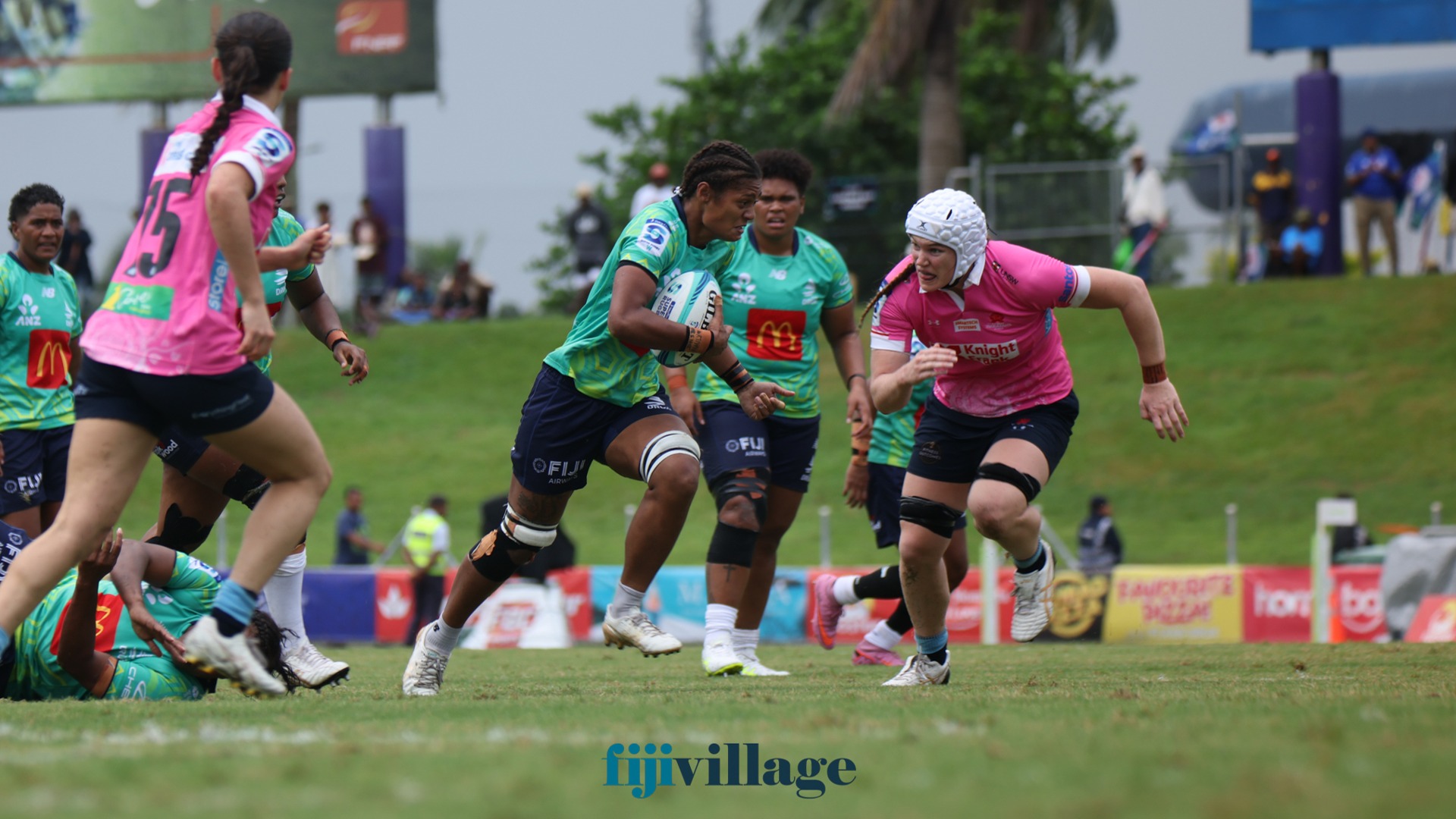 Drua Women fight back with 13 players to force Waratahs draw