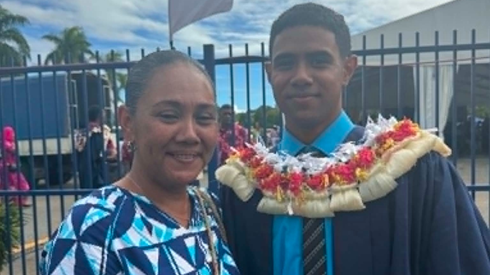 Tanuku sets an example for his 7 siblings after graduating from FNU