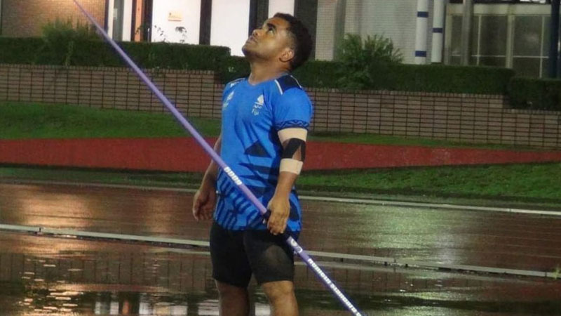 Rakesa claims silver with personal best throw in Men’s Ambulant Javelin