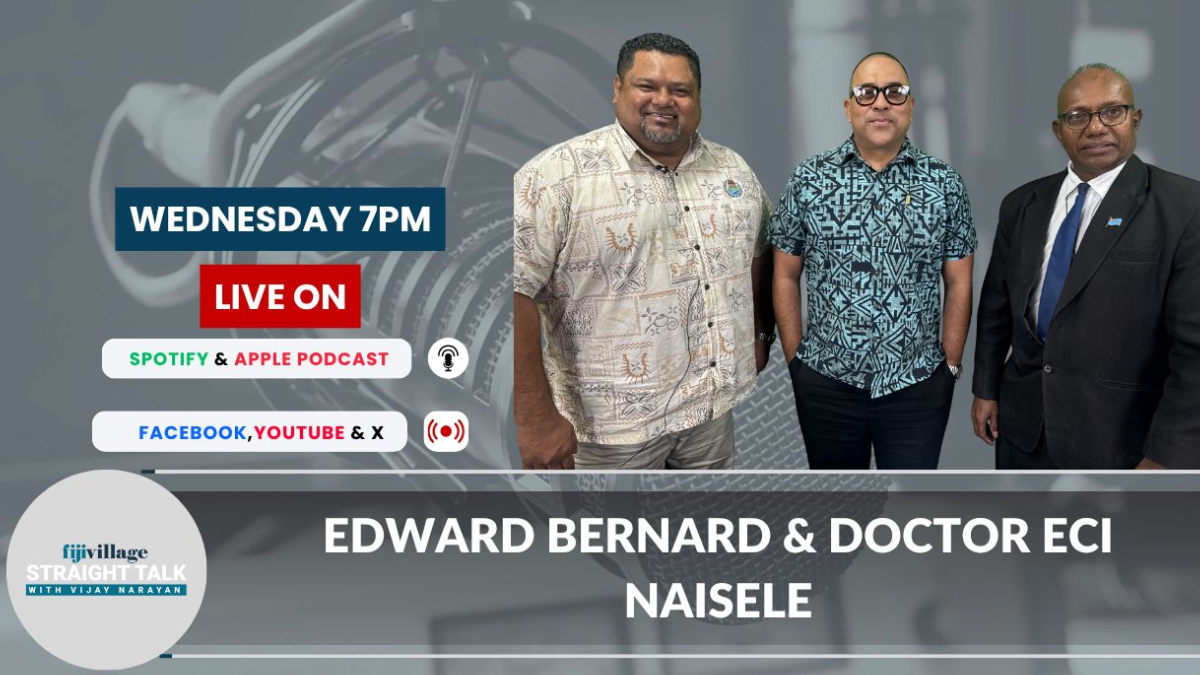 Bernard and Dr Naisele to appear on fijivillage Straight Talk on National Skills Gap Survey Report