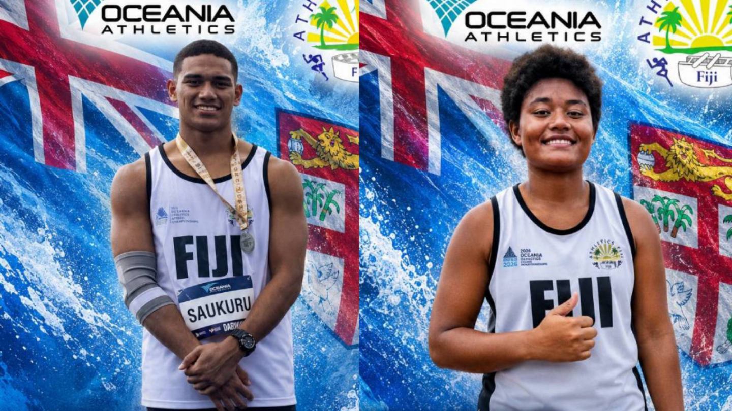 Saukuru and Vereivalu claims silver for Fiji at Oceania Athletics Championships