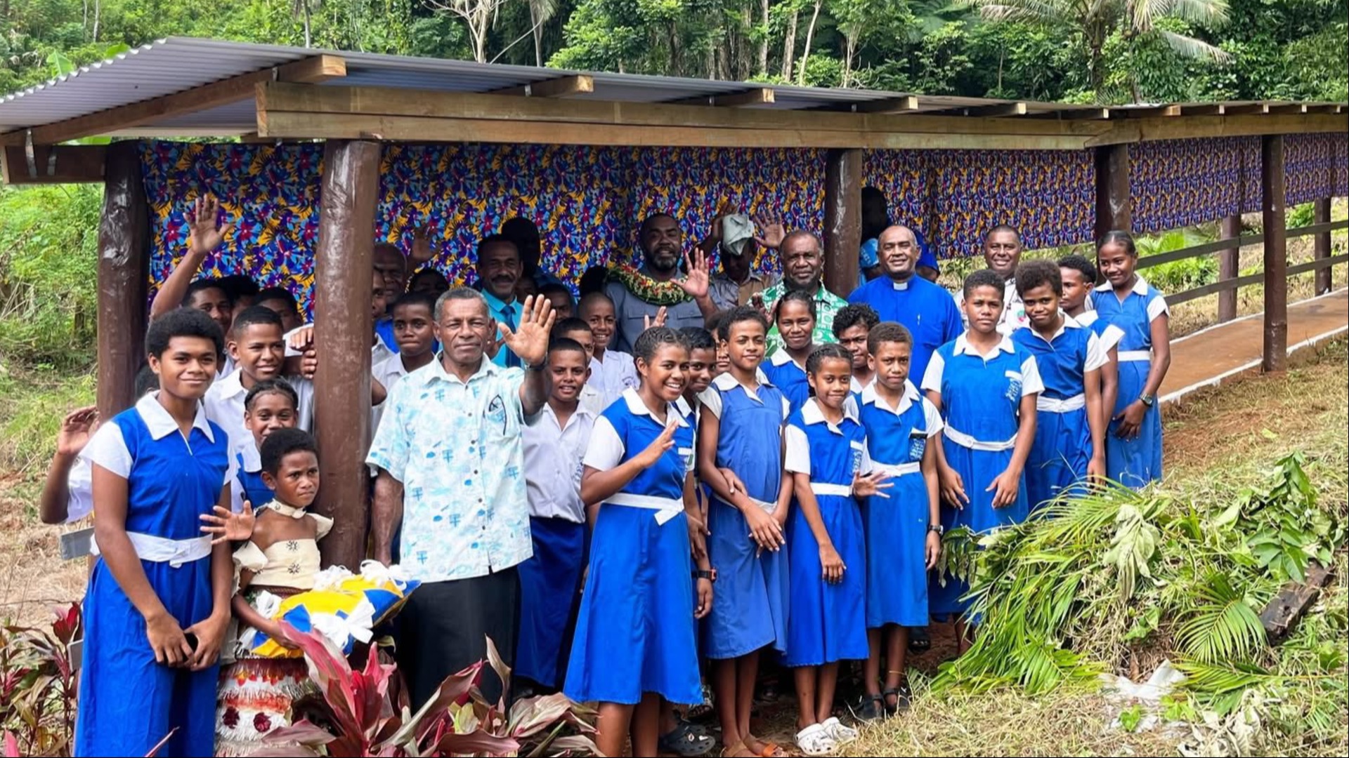 New walkway brings safer school access for Wailotua community