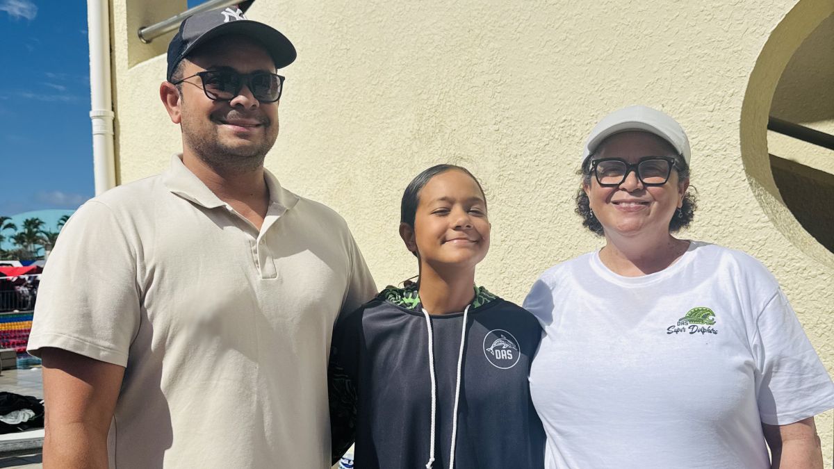 Maharaj shines with multiple gold medals at Swimming Championship