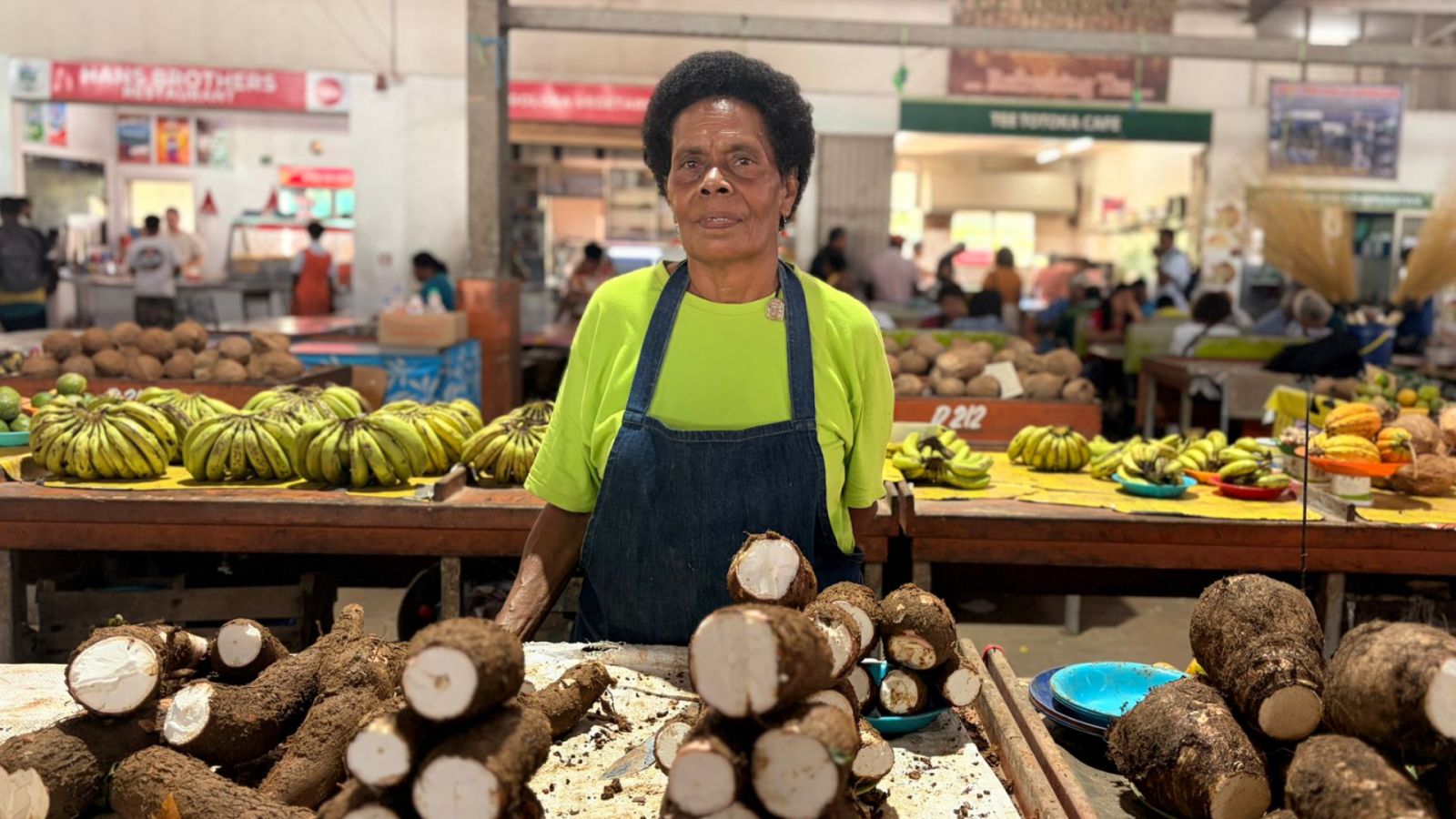 63-year-old market vendor remains committed to supporting her family