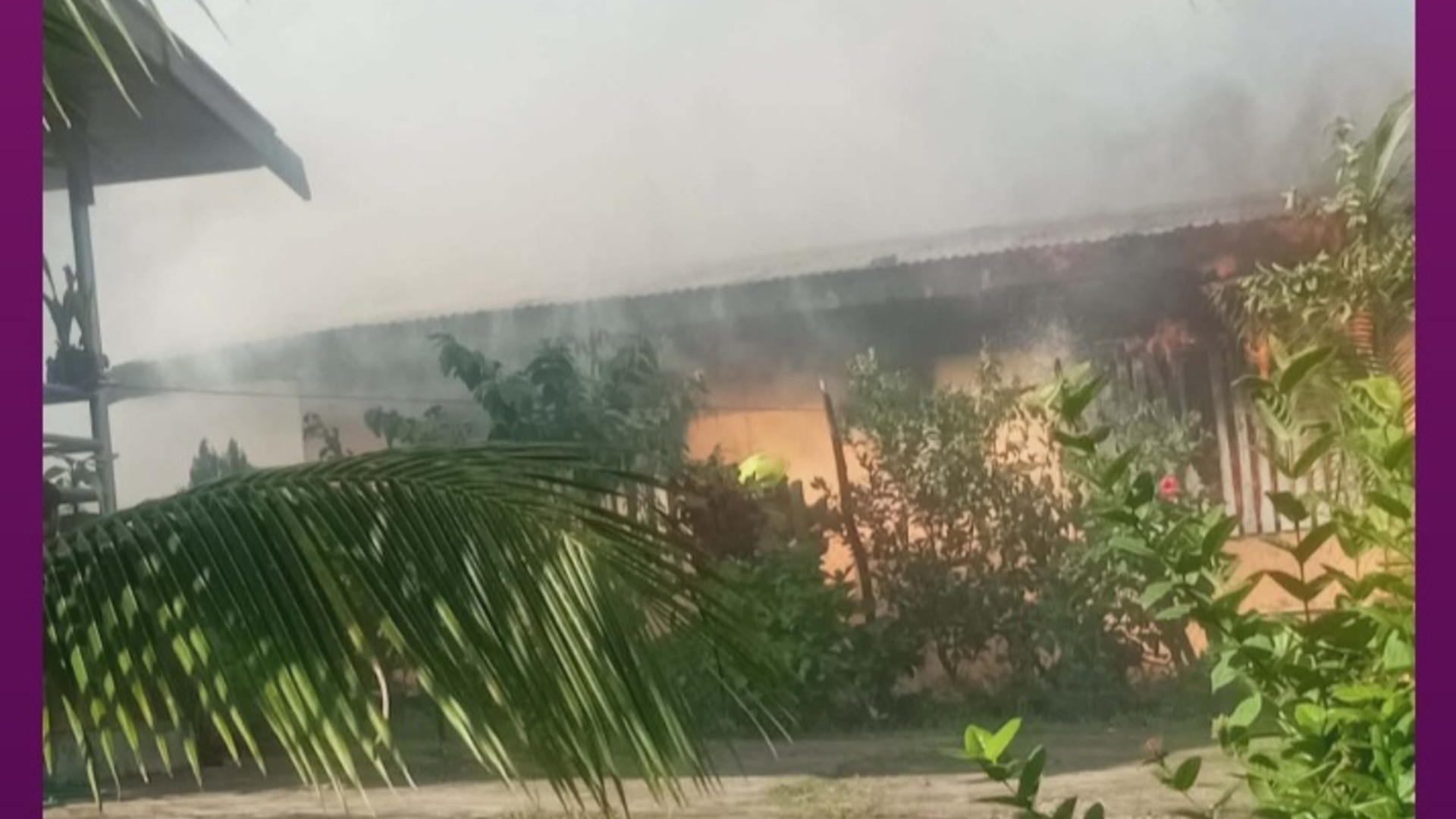 Family left homeless after fire destroys 3-bedroom house in Nakasi
