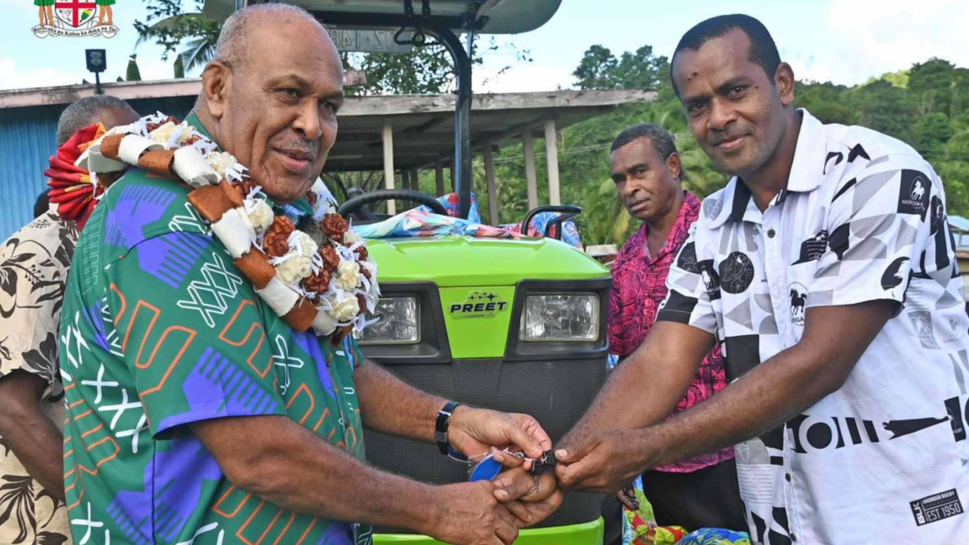41-year-old farmer aims to boost productivity with new tractor