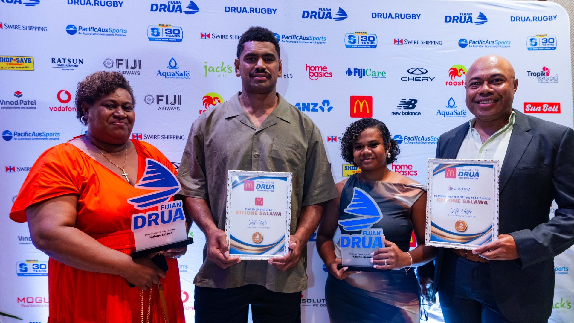 Kitione Salawa scoops two major honours at Drua Presentation Night