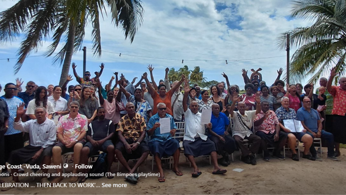 Protect the Heritage Coast - Vuda-Saweni Taskforce celebrates after proposed Vuda project rejection