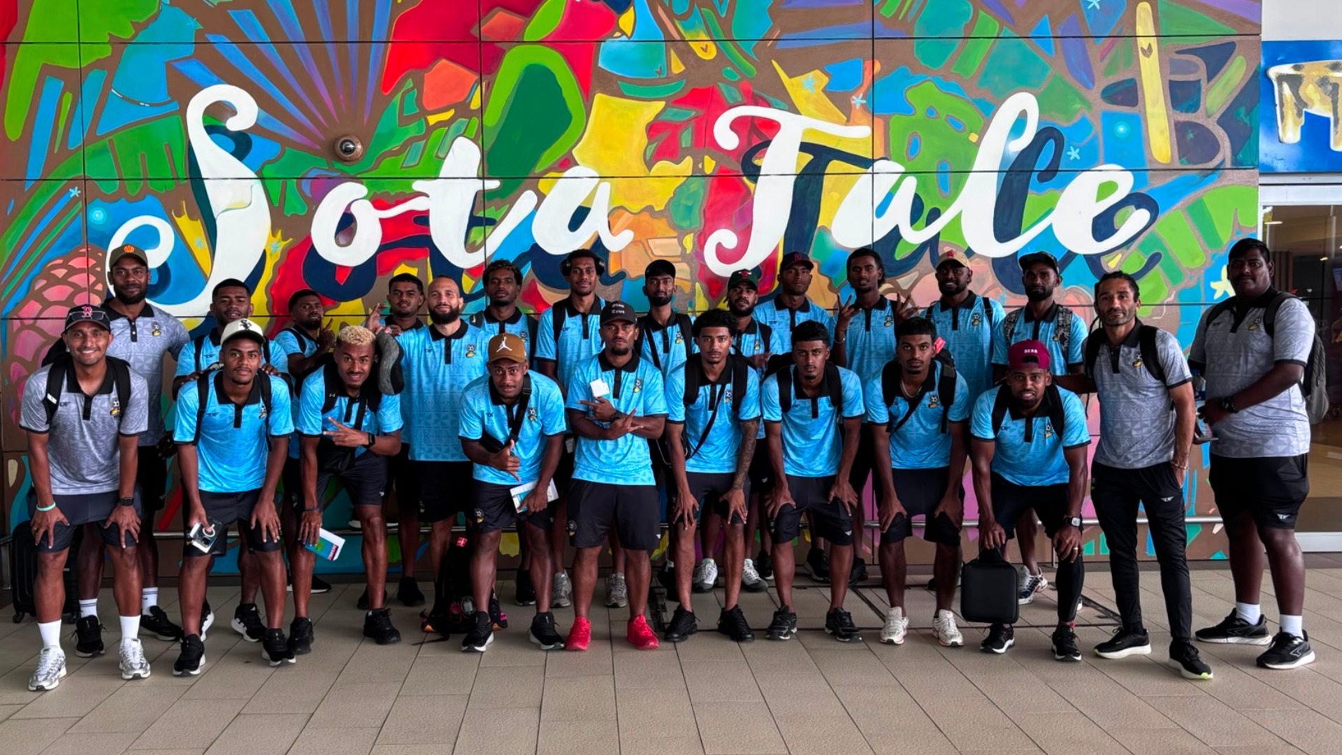 Bula Boys depart for Vanuatu ahead of FIFA friendlies