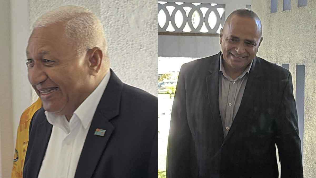 Bainimarama and Qiliho plead not guilty to inciting to mutiny