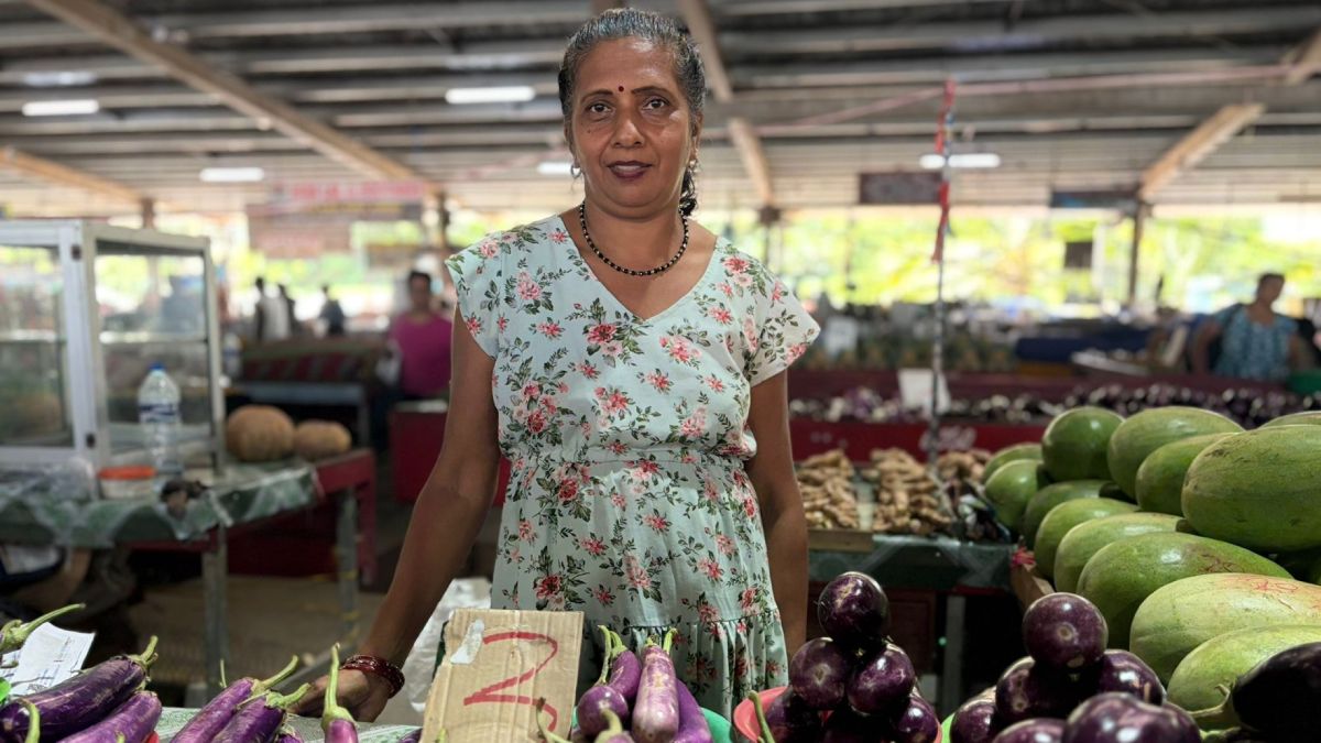 Backyard farming can help ease cost of living pressures - market vendor