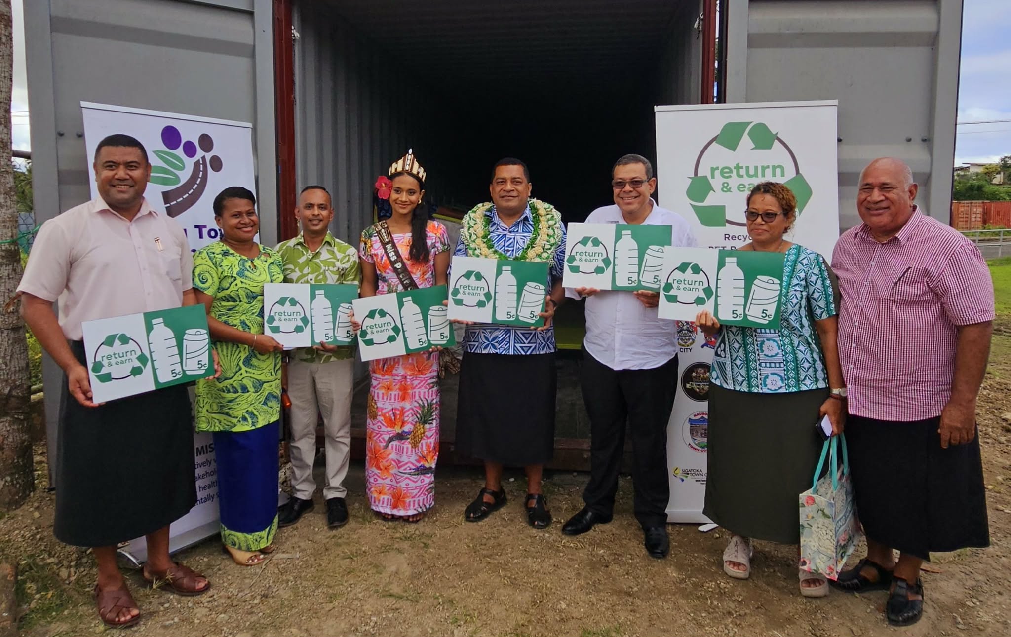 Return & Earn Centre opens at Laqere Market