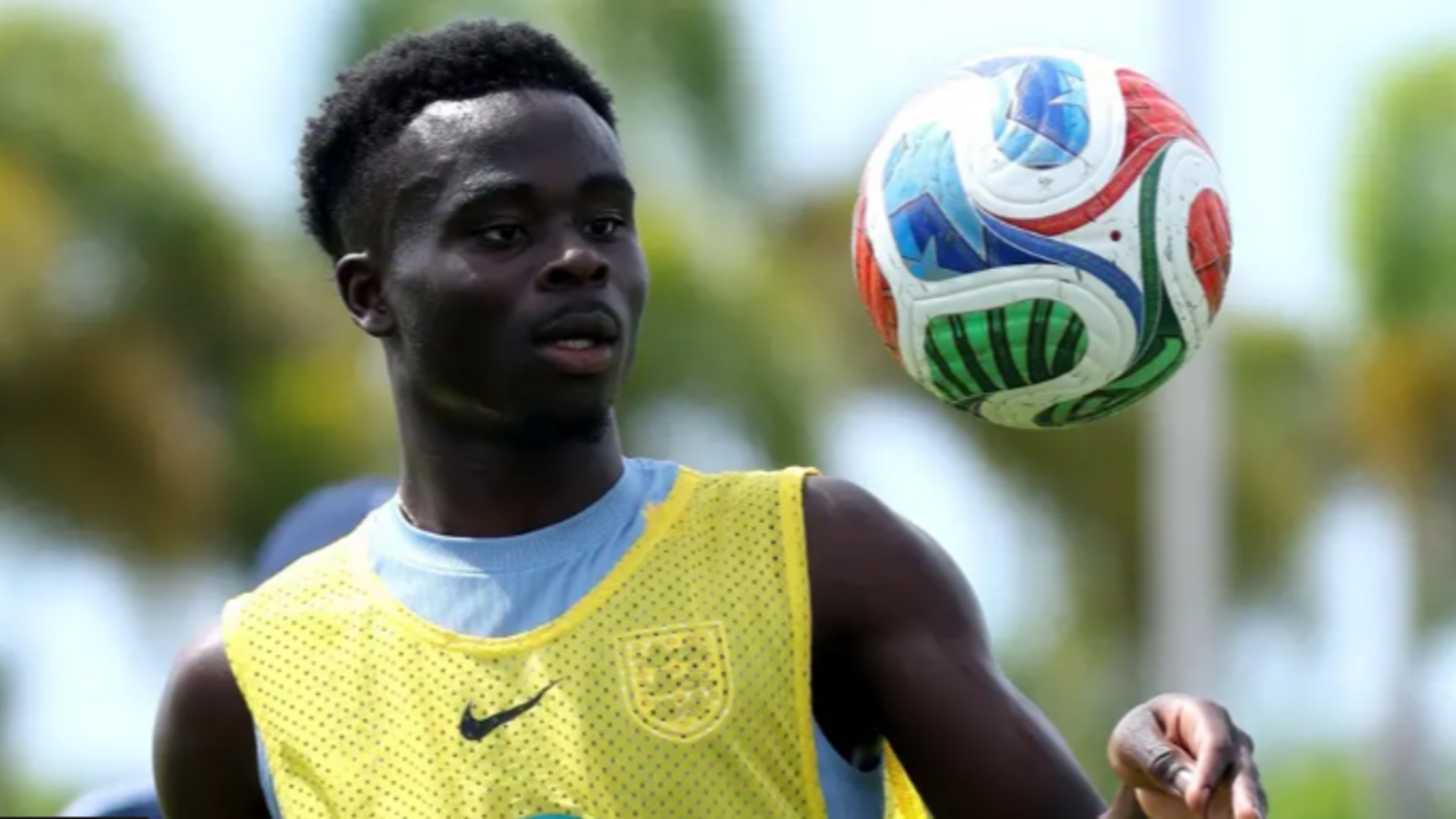England managing Saka's workload ahead of World Cup