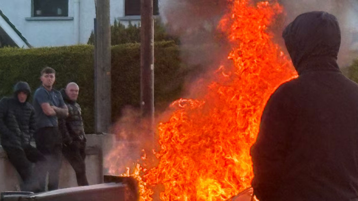 Stabbing victim's family calls for calm amid violent anti-immigration protests in Northern Ireland