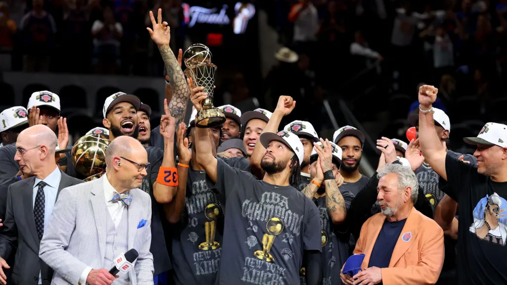 New York erupts in celebration as Knicks end 53-year NBA title drought