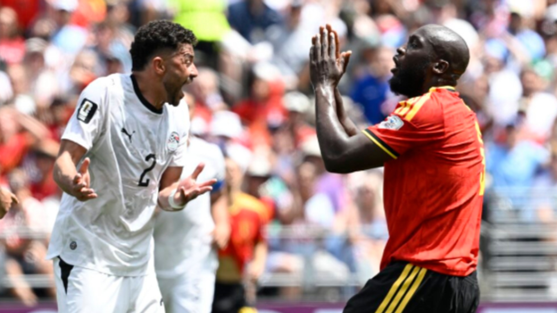 Belgium came from behind to earn a 1-1 draw against Egypt