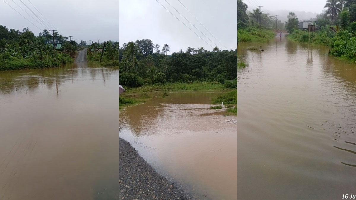Several roads in Central, Northern and Western Division closed due to heavy rain