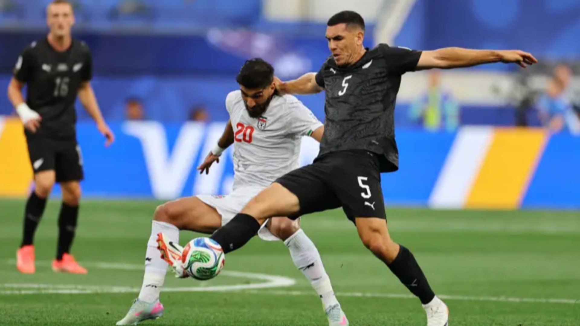 Elijah Just's double earns New Zealand a point against Iran
