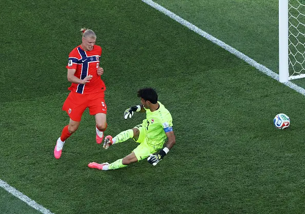 Norway take 2-1 lead over Iraq into halftime