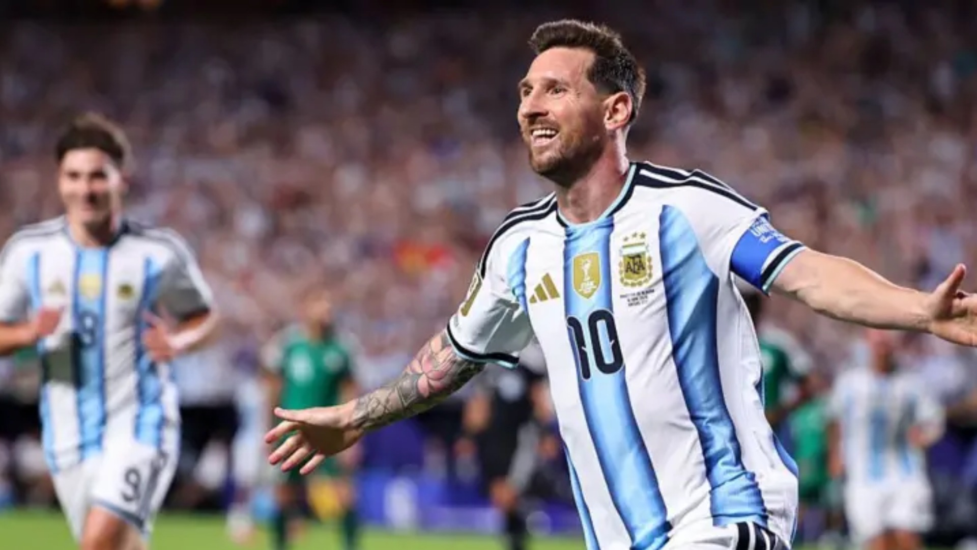Messi scores first World Cup hat-trick as Argentina beats Algeria 3-0