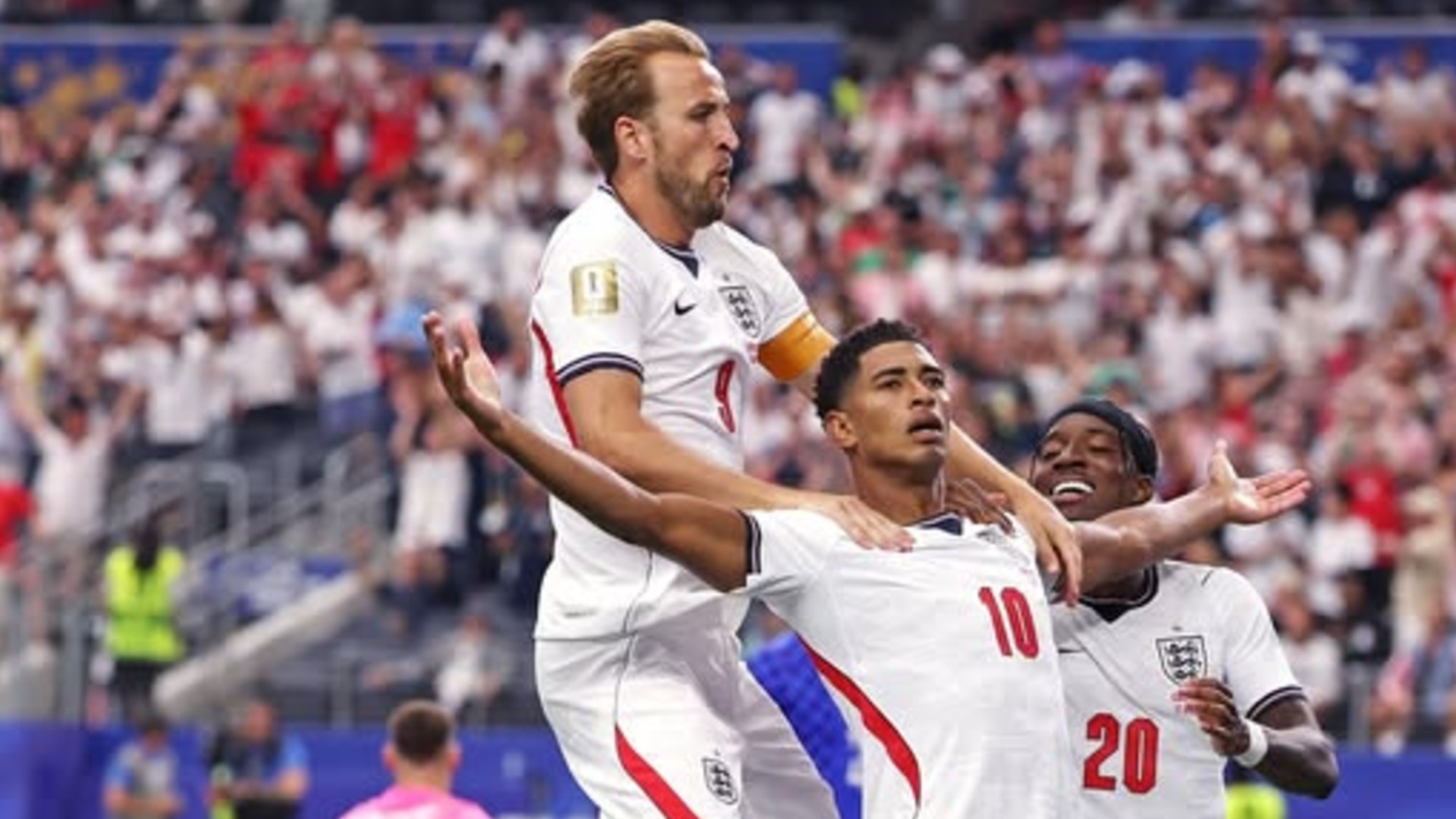 Harry Kane scores twice as England defeats Croatia 4-2