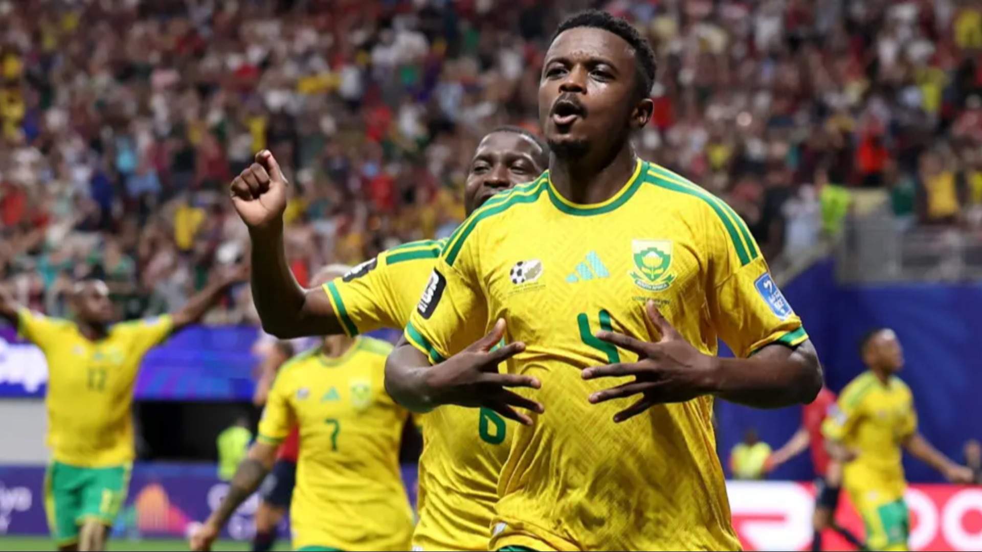 Late penalty earns South Africa 1-1 draw against Czech Republic