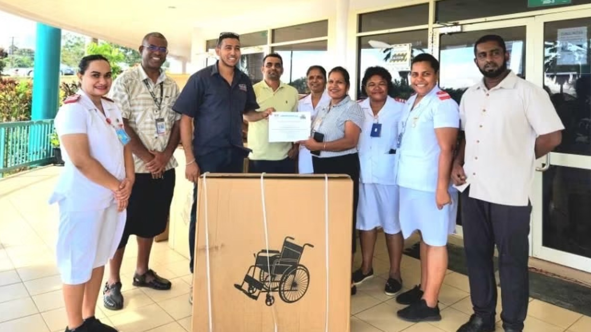 20 new wheelchairs to help patients at Labasa hospital