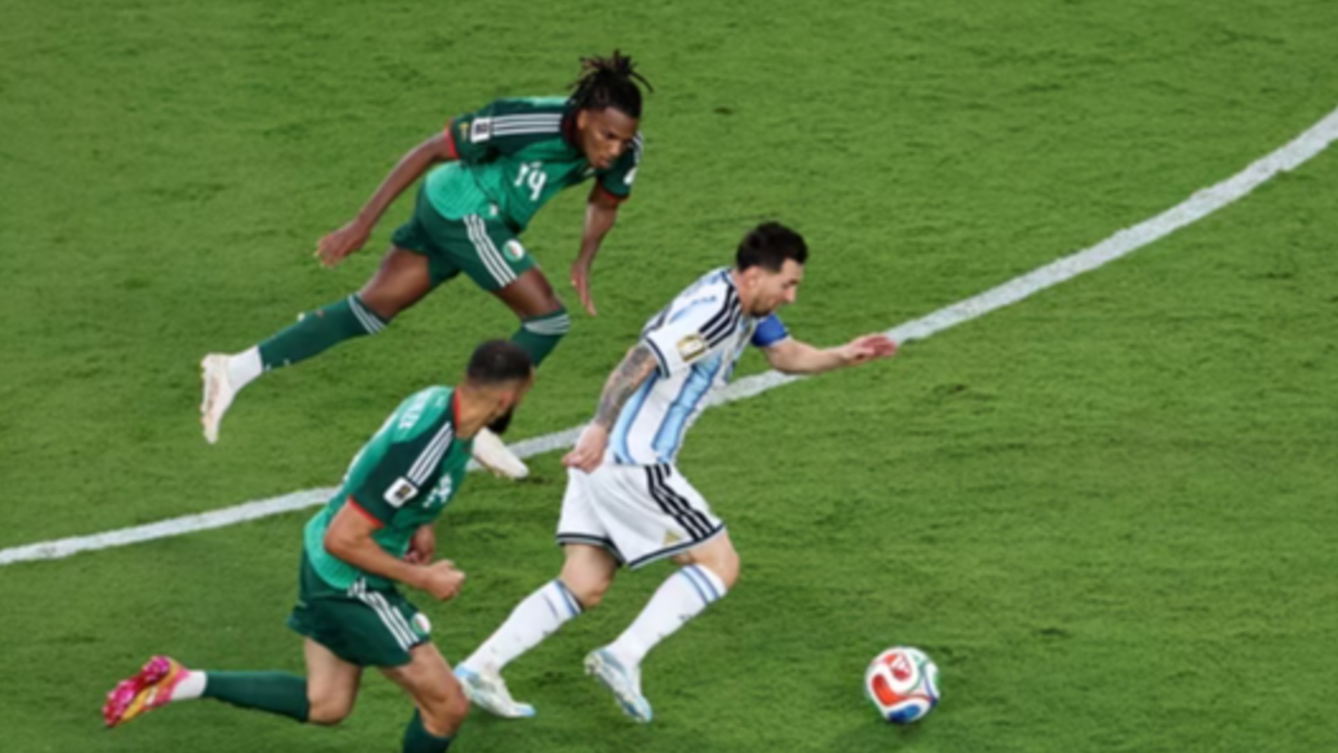 Algeria raises concerns over Messi escape from red card