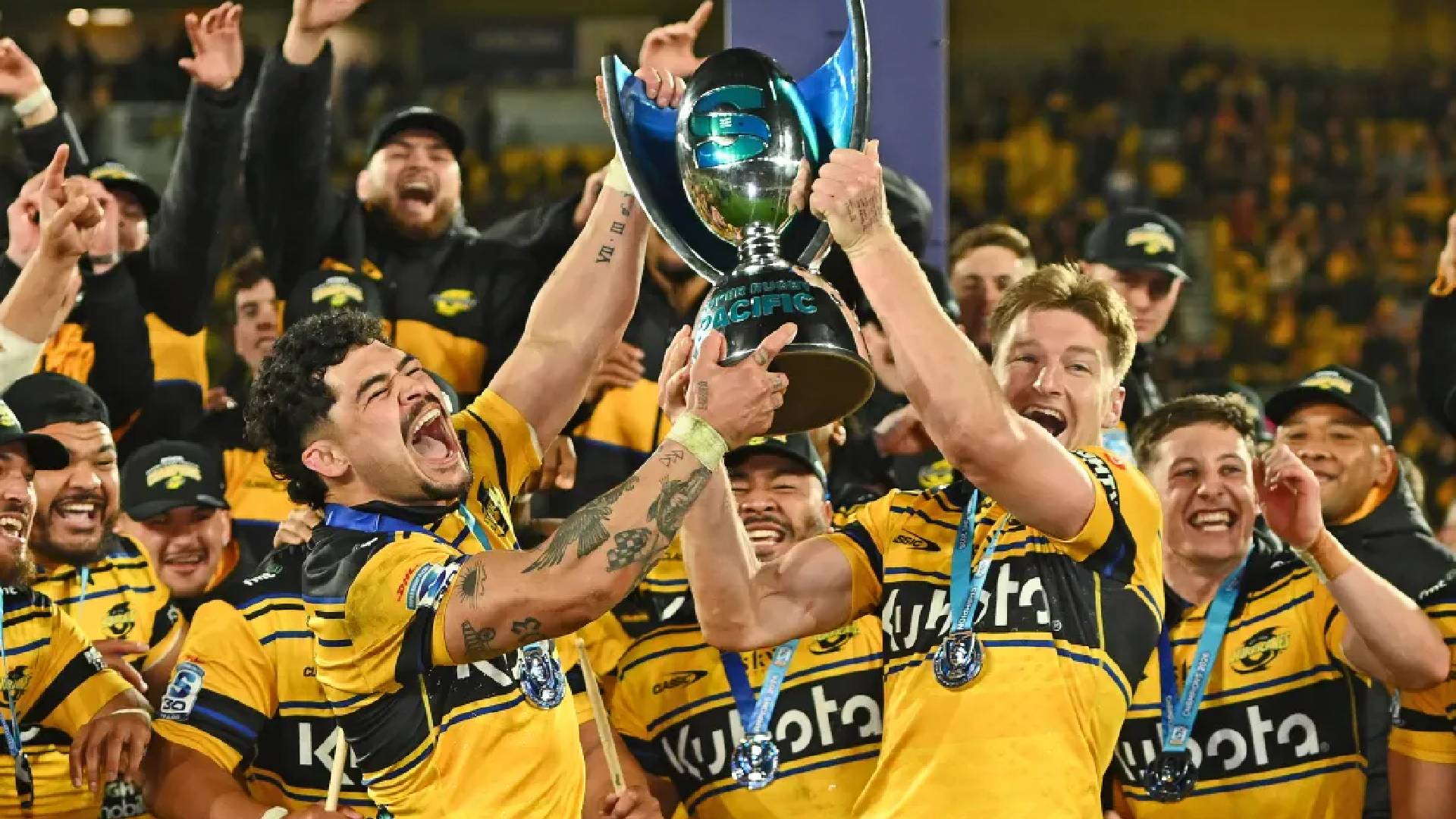 Childhood dream come true for Hurricanes high school teammates Jordie Barrett and Du'Plessis Kirifi