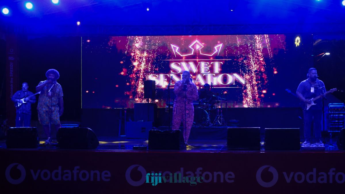 Sweet Sensation rocks the stage at Fiji Showcase