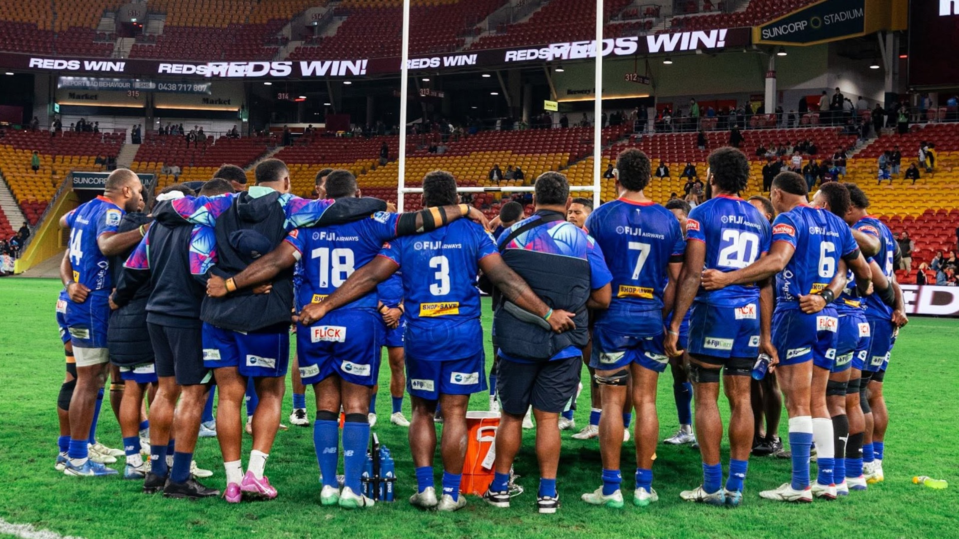 Fijian Drua squad members playing across Australia and New Zealand during off season
