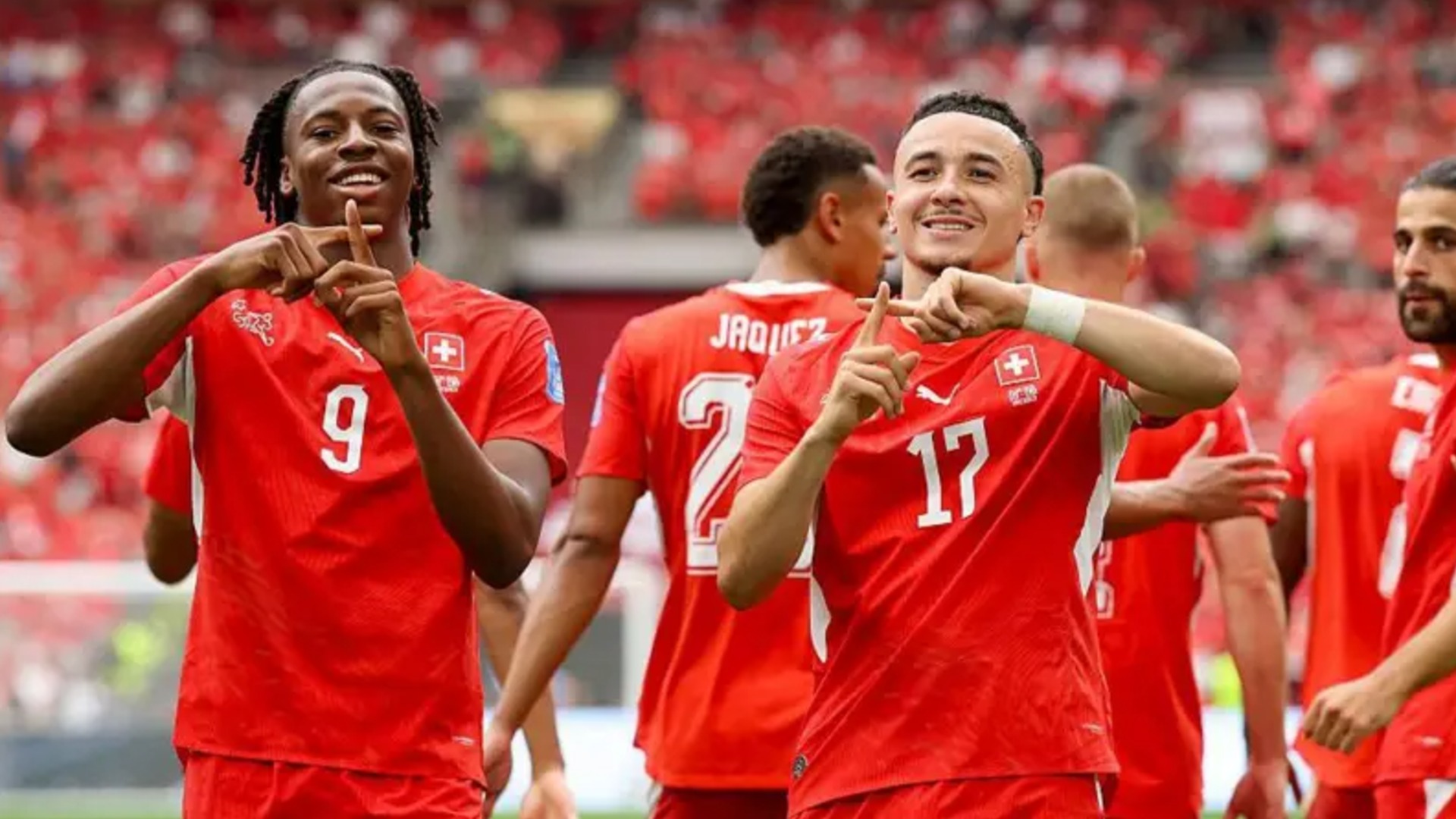 Switzerland beat Canada 2-1 to top Group B in FIFA clash