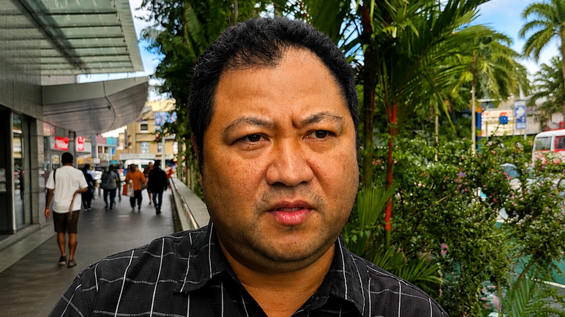 Father of six, shops at multiple supermarkets to stretch family budget as cost of living rises