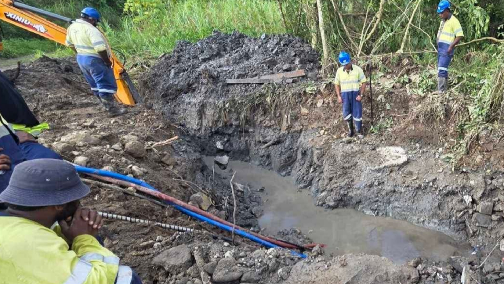 People facing water cuts after a pipeline burst at Tamavua-i-Wai should expect supply to be restored tonight